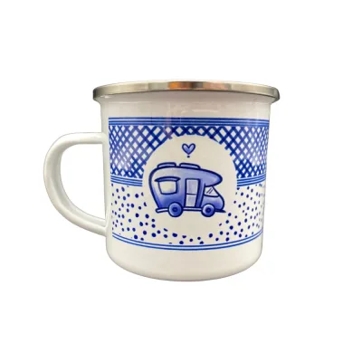 SVR Servies emaille mok camper svr